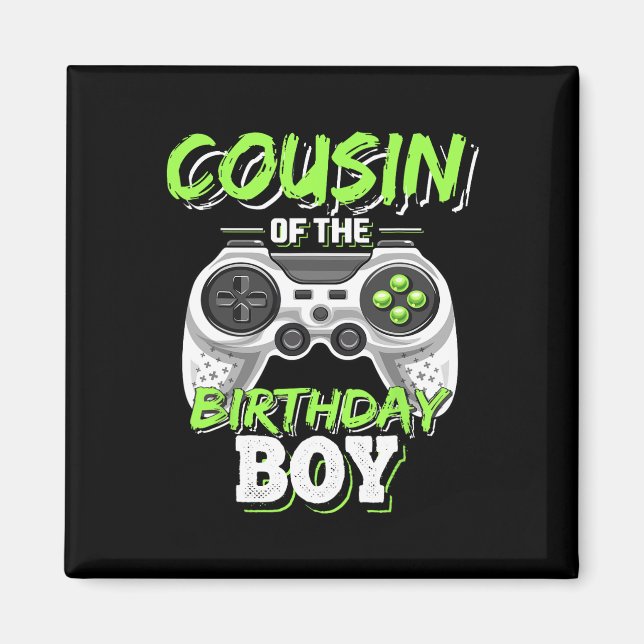 Imã Primo Do Garoto De Aniversário Que Corresponde Ao  (Frente)