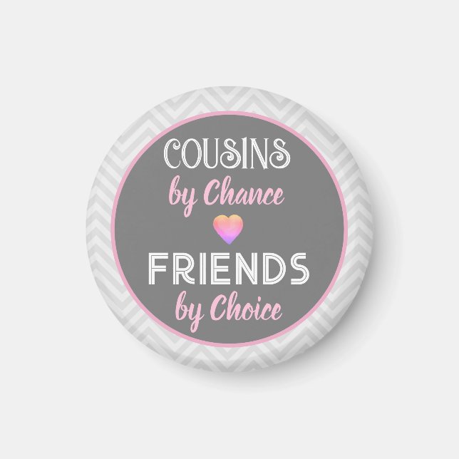 Imã Primos! presente de amizade especial (Frente)