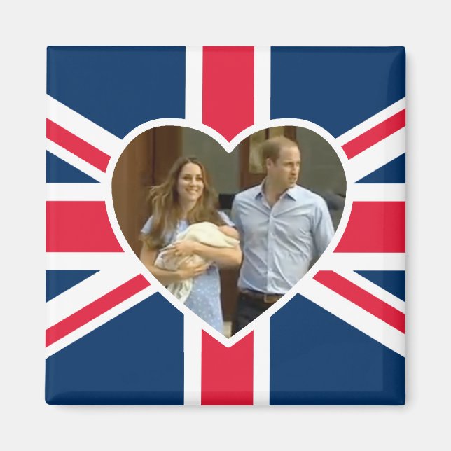 Imã Prince George - William & Kate (Frente)