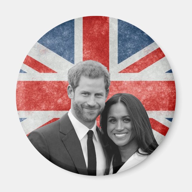 Imã Prince Harry e Meghan Markle (Frente)
