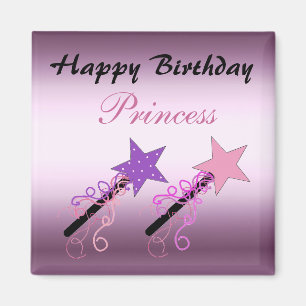 Imã Princesa Aniversário Desejo