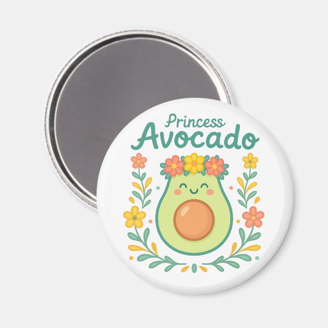 Imã Princesa Avocado (Front/Back)