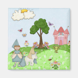 Imã Princesa - Cabelo castanho