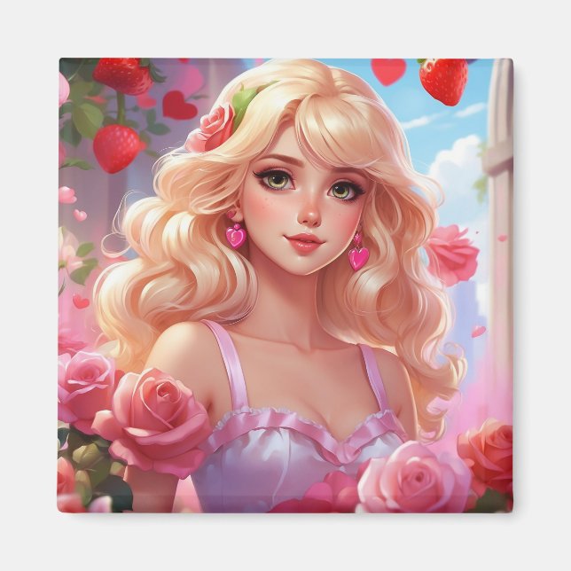 Imã Princesa da primavera  (Frente)
