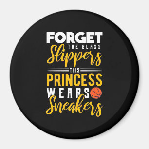 Imã Princesa de Basquete Veste tênis