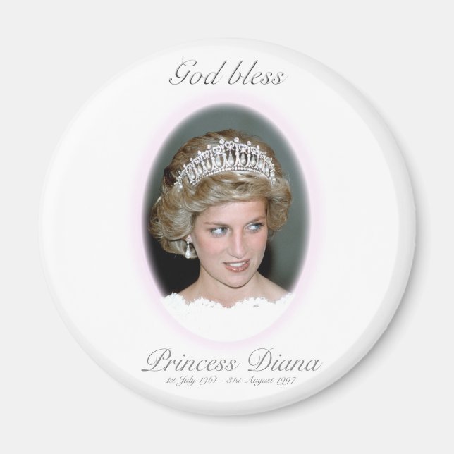 Imã Princesa deus abençoe Diana (Frente)