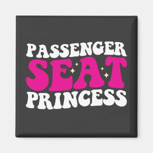 Imã Princesa do Banco de Passageiro Menina Carro Groov