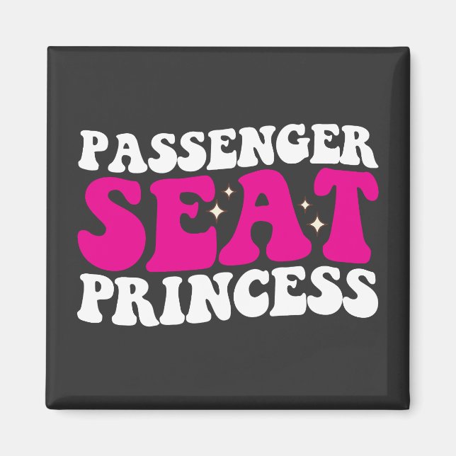 Imã Princesa do Banco de Passageiro Menina Carro Groov (Frente)