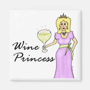 Imã Princesa do vinho (nenhum dizer) ímã
