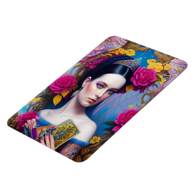 Ímã Princesa exibindo sua bolsa (Left Side)
