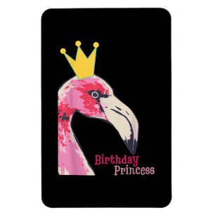 Ímã Princesa Flamingo  Flamingo-bonito