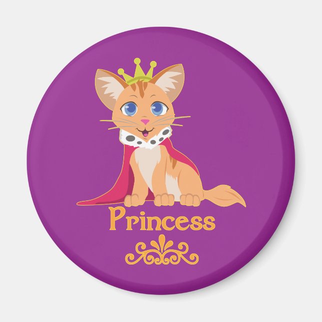 Imã Princesa Kitten (Frente)