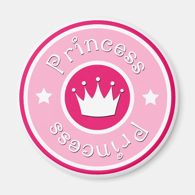 Imã Princesa Logotipo (Frente)