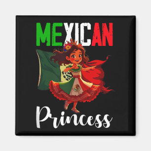 Imã princesa mexicana bandeira do orgulho mexicano raí