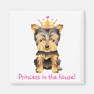 Imã Princesa Presente Ímã do cão de brinquedo do