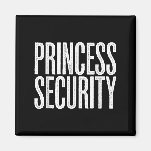 Imã Princesa Security Protection Retro Castle Mulheres (Frente)