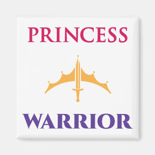 Imã Princesa Warrior Magnet