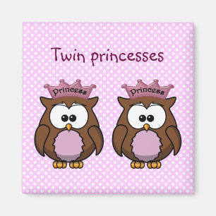 Imã princesas gêmeas da coruja