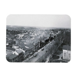 Ímã Princeton NJ, Nova Jersey, Nassau Street Vintage