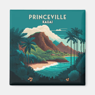 Imã Princeville Kauai Hawaii - Montanhas Retro
