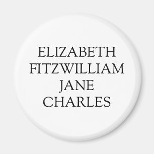 Imã Principais caracteres do Orgulho e Preconceito