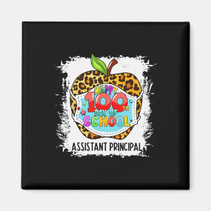 Imã Principal Life Happy 100º Dia da Máscara Escolar