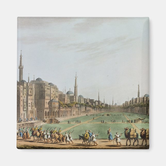 Imã Principal Square em Grand Cairo, com Murad Bey (Frente)