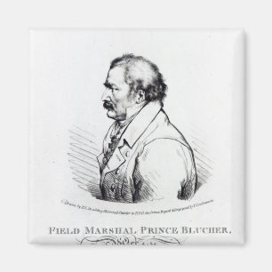 Imã Príncipe Blucher do marechal de campo de Wahlstad