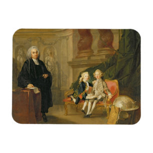 Ímã Príncipe George (1738-1820) e príncipe Edward