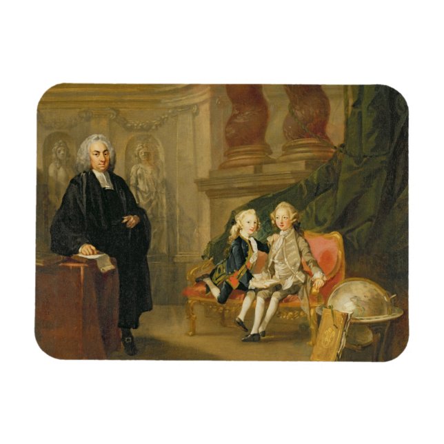 Ímã Príncipe George (1738-1820) e Príncipe Edward Augu (Horizontal)