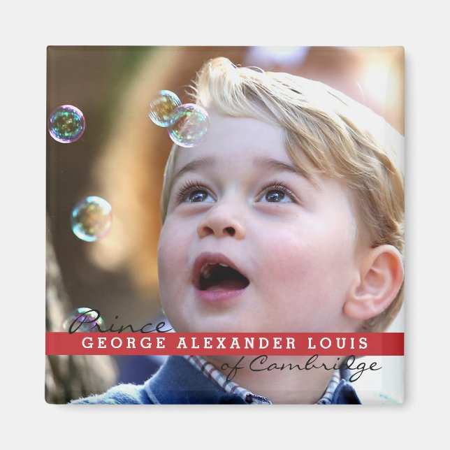 Imã Príncipe George de Cambridge (Frente)