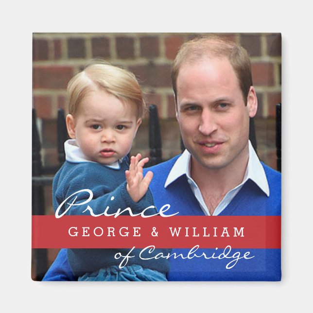 Imã Príncipe George e Príncipe William (Frente)