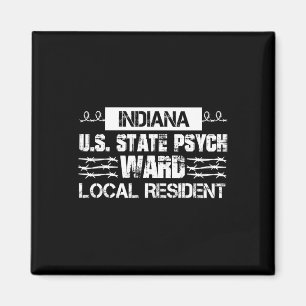 Imã Prisão Estadual de Indiana dos EUA Psych Ward Coun