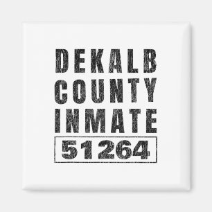 Imã Prisão presidida Halloween Costume Dekalb County G