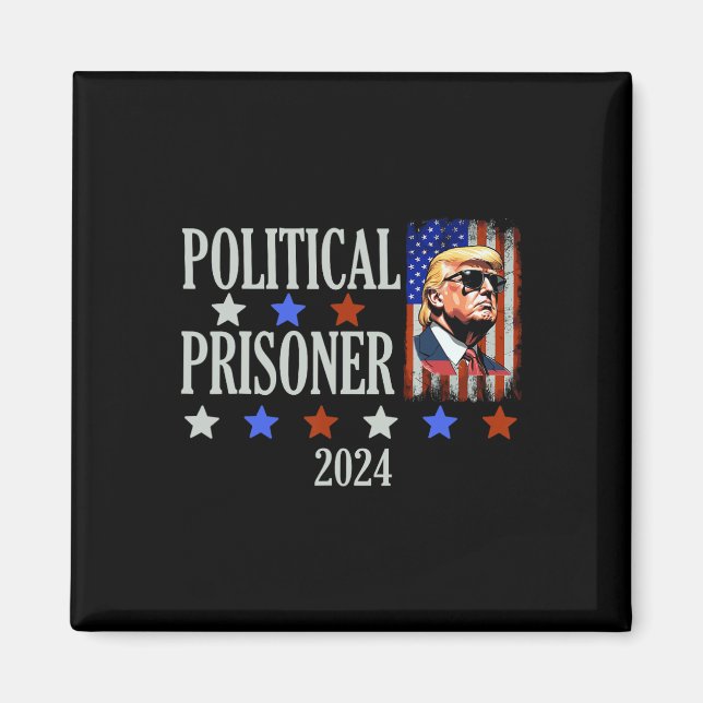 Imã Prisioneiro Trump 2024 (Frente)