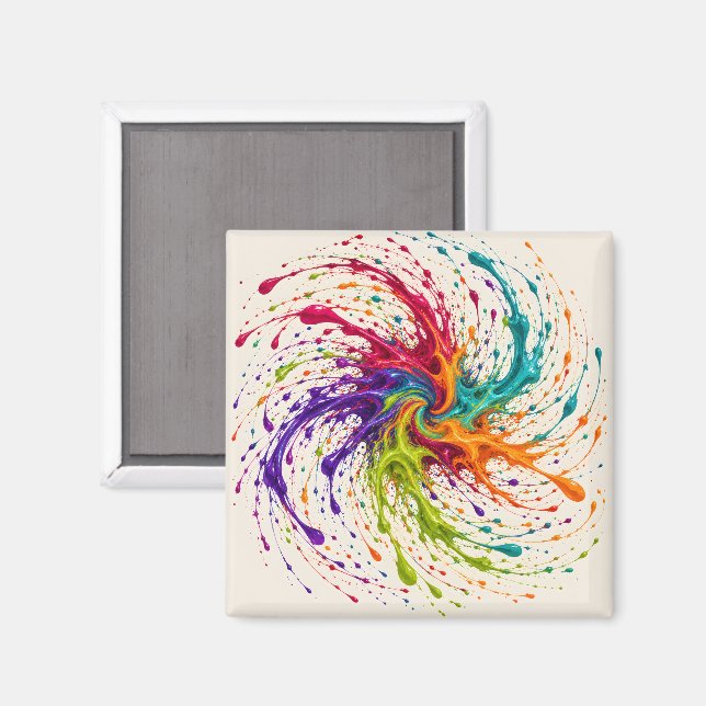 Imã Prisma Giratório (Front/Back)
