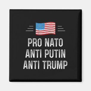Imã Pró Nato - Anti Putin - Anti Trump - Estilo Retrô 