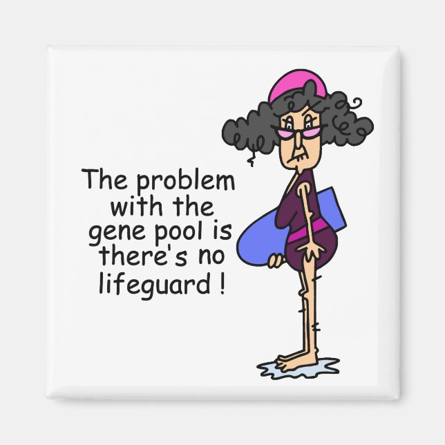 Imã Problema com a Piscina de Gene (Frente)