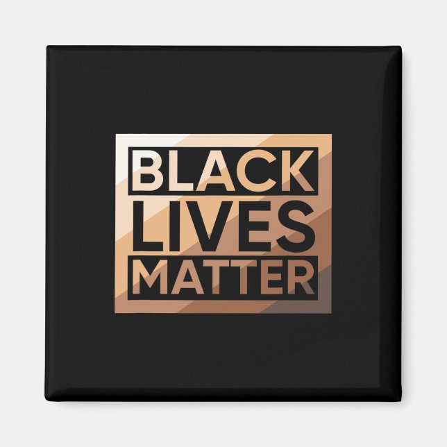Imã Problema com vidas negras - mulheres do Blm Men Me (Frente)