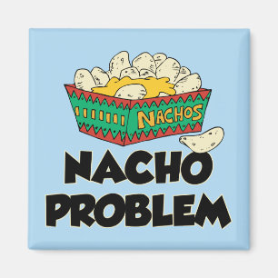 Imã Problema do Nacho - jogo de palavra engraçado
