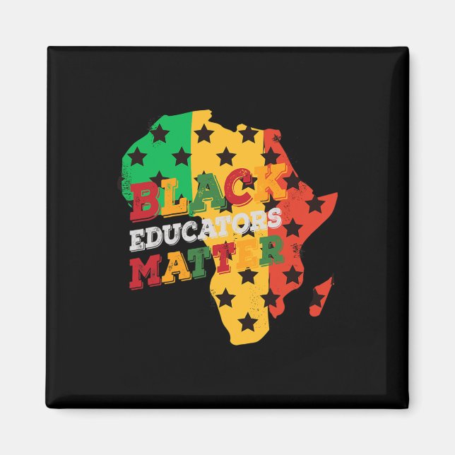 Imã Problema dos Educadores Negros Celebração do Mês d (Frente)