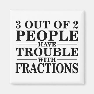 Imã Problemas com frações