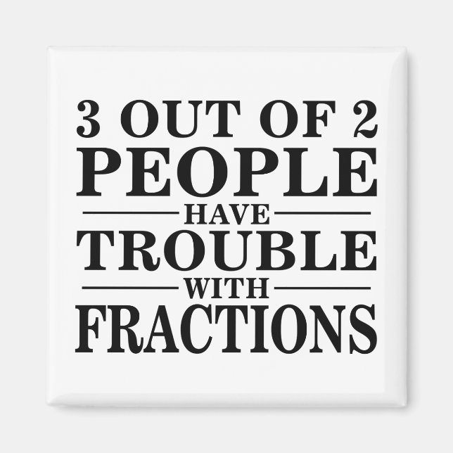 Imã Problemas com frações (Frente)