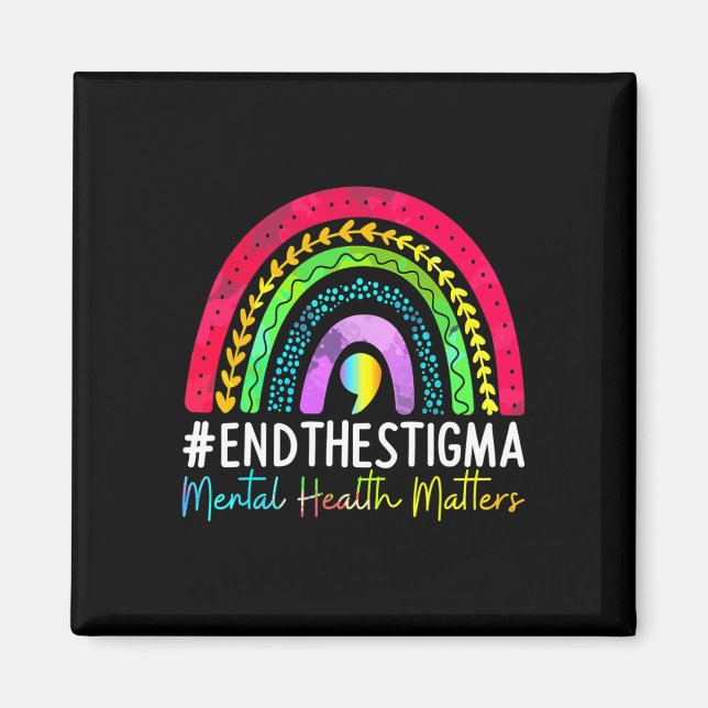 Imã Problemas De Saúde Acabam Com O Estigma Rainbow Bo (Frente)
