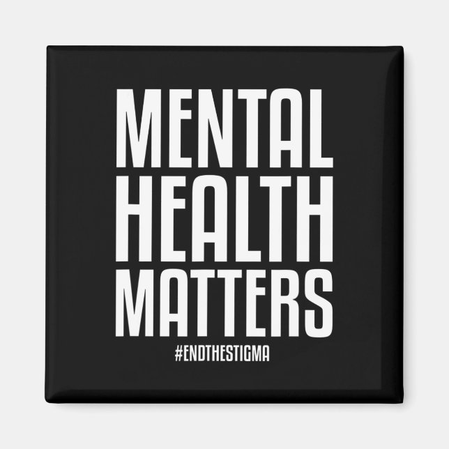 Imã Problemas De Saúde Acabam Com O Stigma Mental Heal (Frente)