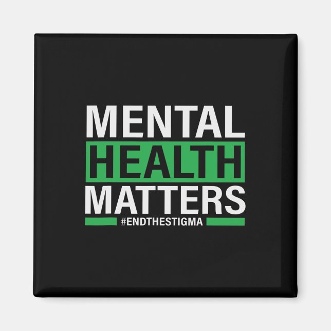 Imã Problemas De Saúde Acabam Com O Stigma Mental Heal (Frente)