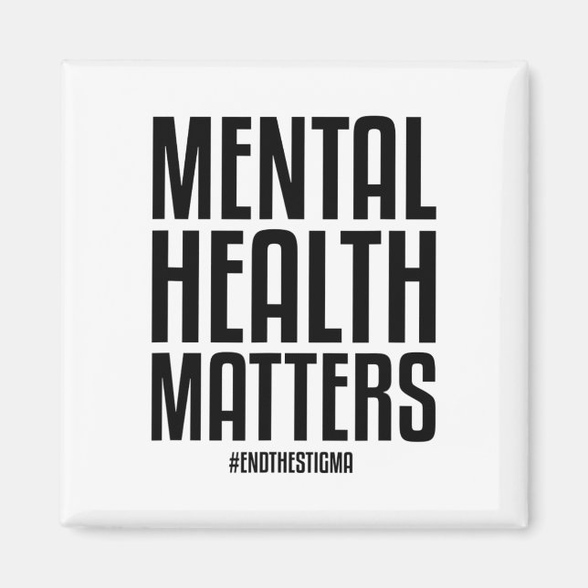 Imã Problemas De Saúde Acabam Com O Stigma Mental Heal (Frente)