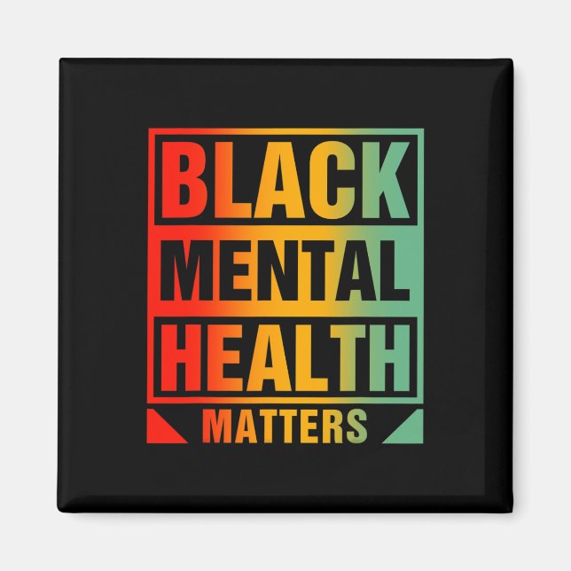 Imã Problemas de saúde mental Conselheiro do Cérebro H (Frente)