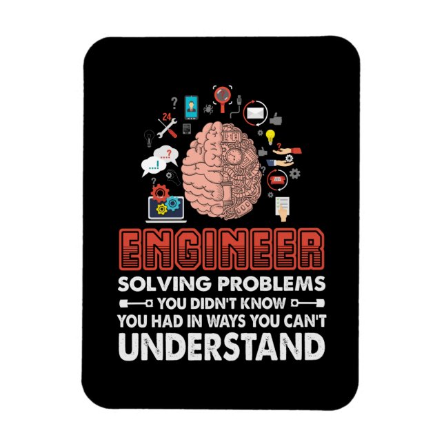 Ímã Problemas de solução de engenheiros (Vertical)