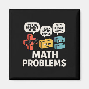 Imã Problemas Matemáticos Símbolos Engraçados Professo